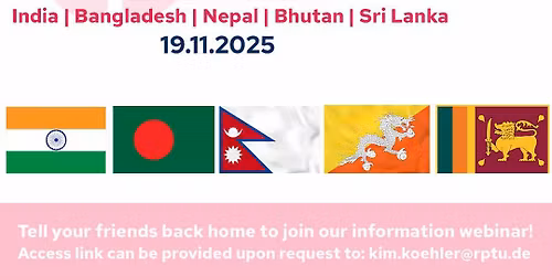 International Affairs @ DAAD Online University Presentation: India-Bangladesh-Nepal-Bhutan-SriLanka