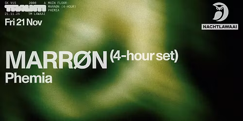 Traum x Nachtlawaai w\/ MARR\u00d8N (4H set)