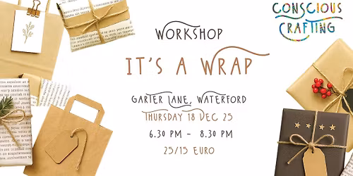  IT'S A WRAP workshop, Wcq, Waterford