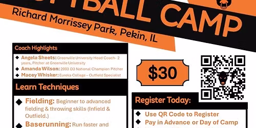 Softball Fielding Camp