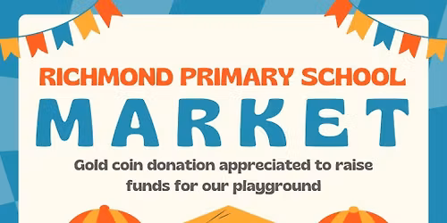 Richmond primary school market fundraiser
