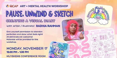 Pause, Unwind & Sketch: Creating a Visual Diary