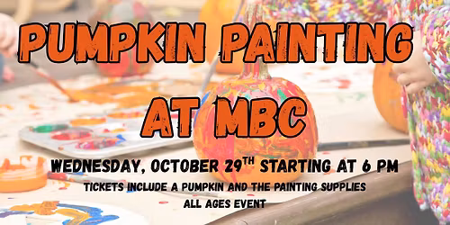 Pumpkin Painting at MBC