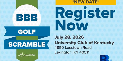 BBB Lexington Golf Scramble