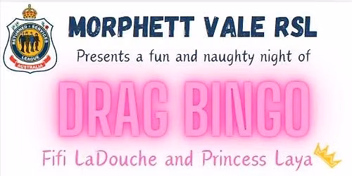 DRAG BINGO @ THE RSL