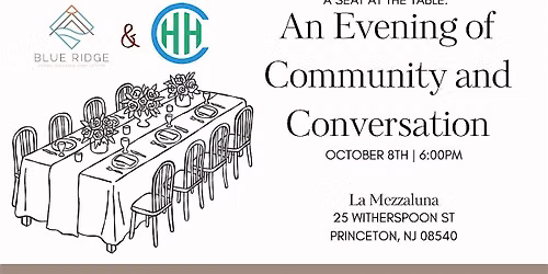 A Seat at the Table: An Evening of Community and Conversation