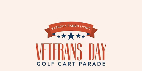 Veterans Day Golf Cart Parade