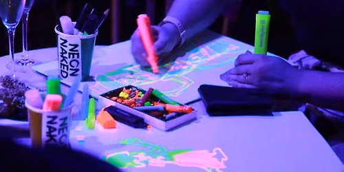 Multi- Model Experience! Neon Naked Life Drawing!