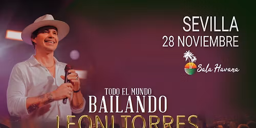 LEONI TORRES EN CONCIERTO \u2013 VIERNES 28 NOVIEMBRE
