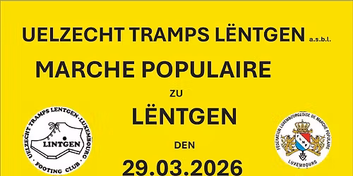 LINTGEN IVV FLMP WANDERUNG + FLuMPi Walk + Marathon 