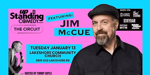 Clean Comedian Jim McCue "The Circuit" 53
