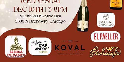 Mariano's Presents: \ud83c\udf77\u2728 Wine & Spirits Spectacular \u2728\ud83e\udd42