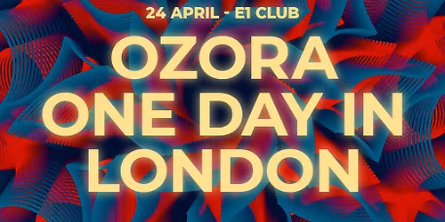 OZORA - One Day in London 2026