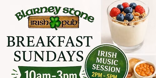 Irish Music Session joins Sunday breakfast