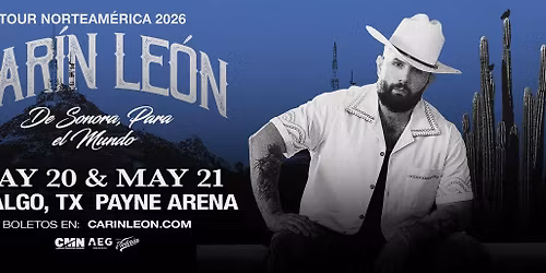 CARIN LEON De Sonora Para El Mundo | May 20 & May 21