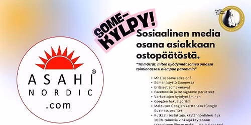 SOMEKYLPY - koulutus asahiohjaajille. Opi k\u00e4ytt\u00e4m\u00e4\u00e4n sosiaalista mediaa ty\u00f6ss\u00e4si.