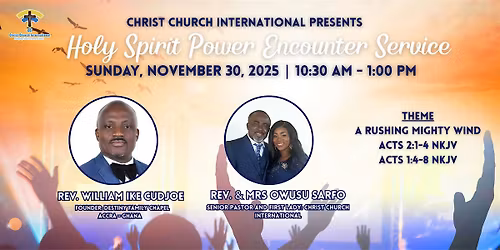 CCI Power and Healing Church Service