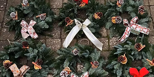 Wreath Making in Forest Green