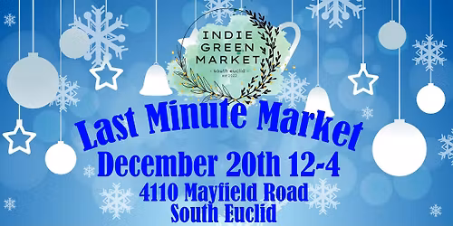 Indie Green Pop Up Market