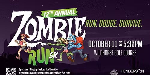Zombie Run 5K and 1-Mile Walk (October 2025)