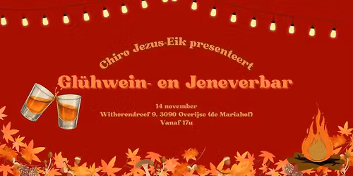 Gl\u00fchwein- en Jeneverbar - Chiro Jezus-Eik 2025