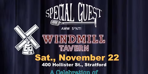 Special Guest Swoops In to the Windmill...!