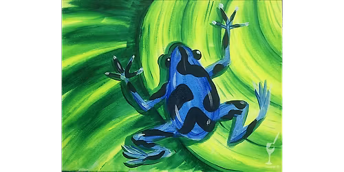 Rainforest Ribbit - Paint and Sip in Houston | Classpop!\u2122