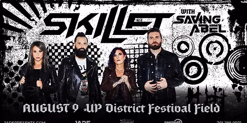 Skillet with Saving Abel & More TBA | Fargo, ND