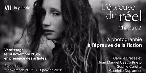 Vernissage - La photographie \u00e0 l'\u00e9preuve de la fiction
