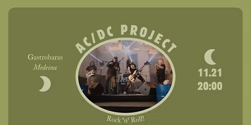 AC\/DC PROJECT koncertas!