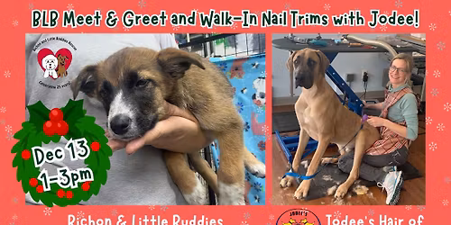 Meet, Greet, and Nail Trim in MUKWONAGO!