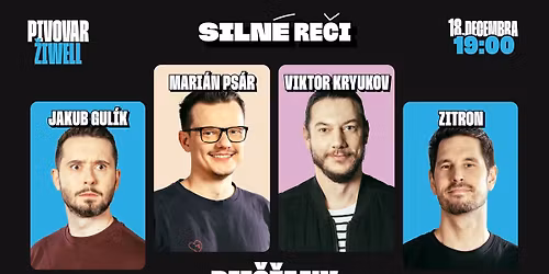 SILN\u00c9 RE\u010cI V PIE\u0160\u0164ANOCH