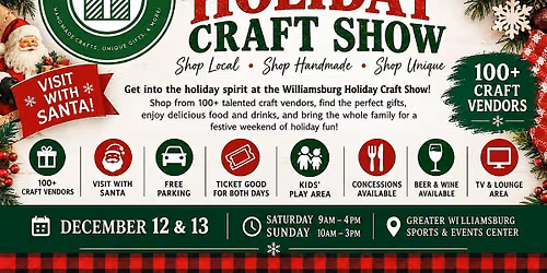 Williamsburg Holiday Craft Show