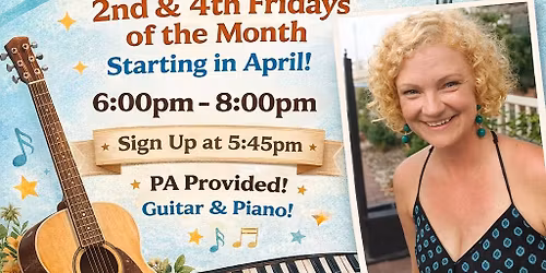Open Mic with Amy Hendrickson