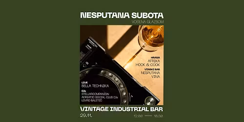 NESPUTANA SUBOTA U VINTAGEU