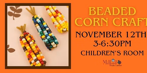 Beaded Corn Craft