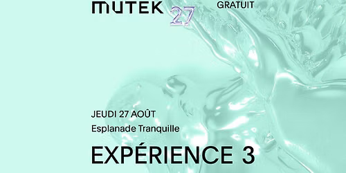 GRATUIT\/FREE | Abulzooz, Istanbul Ghetto Club, Monsieurmadam, wetdogg, SURPRISE DJ SET | MUTEK 27