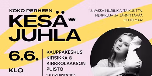 Koko perheen kes\u00e4juhla