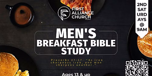 Second Saturdays: Men's Breakfast Bible Study