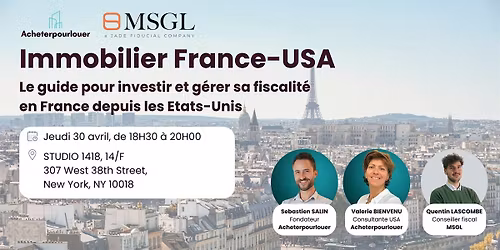 Immobilier France-USA: Le guide pour investir et g\u00e9rer sa fiscalit\u00e9