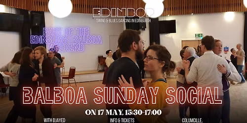 Balboa Sunday social dance at Edinburgh Balboa Weekend