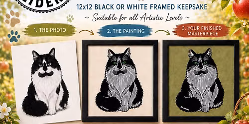 Paint your Framed Pet Memoir