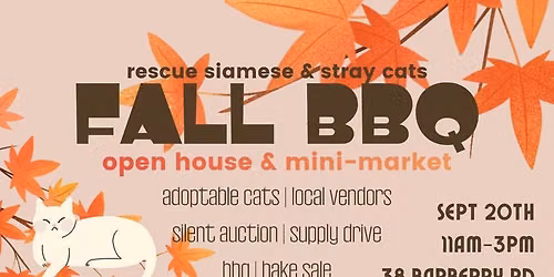 Fall BBQ, Open House & Mini-Market