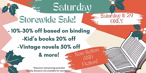 A Bookishly Happy Small Business Saturday