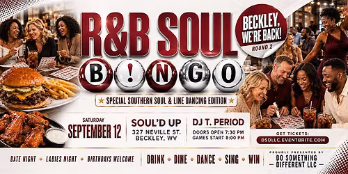 BECKLEY :: R&B SOUL B!NGO SEPTEMBER