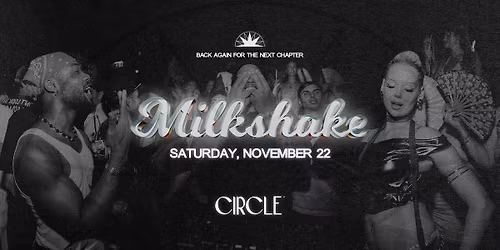 MILKSHAKE x CIRCLE THALIA | BEST OF HIPHOP, RNB & URBAN MUSIC | SA. 22.11.2025