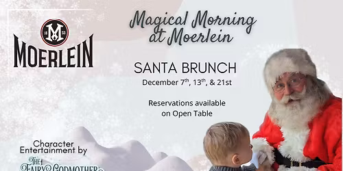 Santa Brunch at Moerlein Lager House During Cincinnati Christkindlmarkt - Free Reservations 