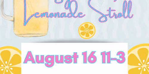 \ud83c\udf4b Lemonade Stroll on Main Street Sykesville \ud83c\udf4b
