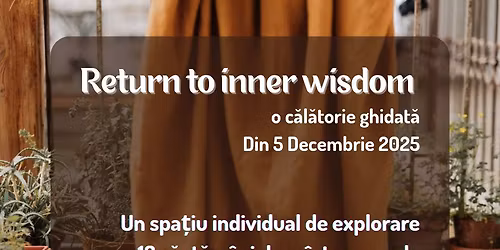 Return to inner wisdom 