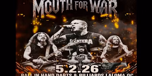 PANTERA COVER NIGHT\u203c\ufe0f MOUTH FOR WAR \ud83d\udd25